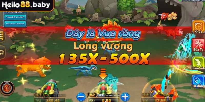 Boss rồng là mục tiêu săn lớn