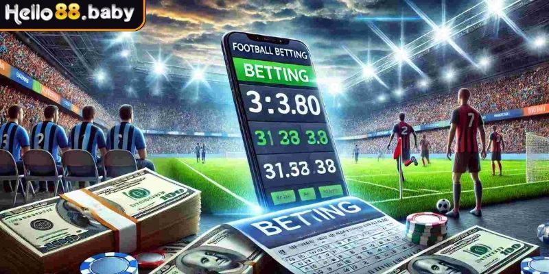 Hướng dẫn cách đọc và ví dụ cược chấp 1 trái cho tân binh