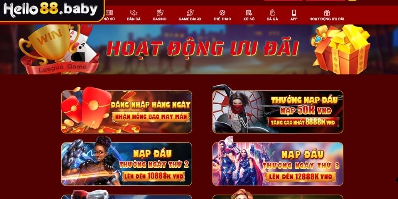 Hướng dẫn tham gia khuyến mãi HELLO88 cho người mới