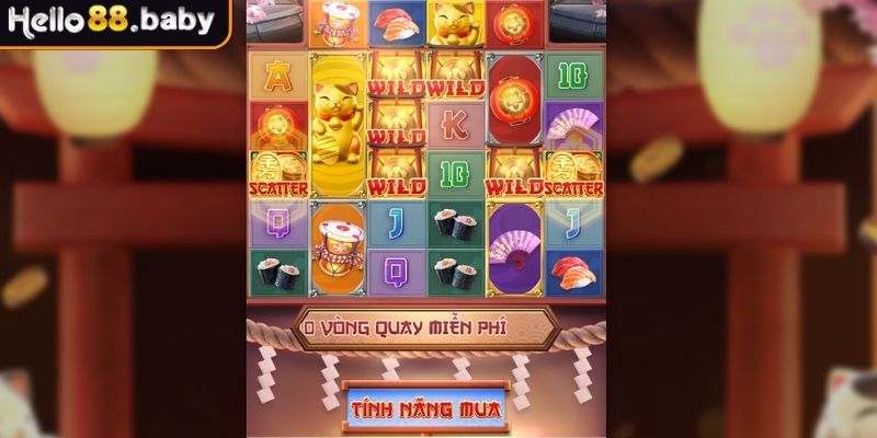 Jackpot Lucky Cat và phần thưởng ngẫu nhiên
