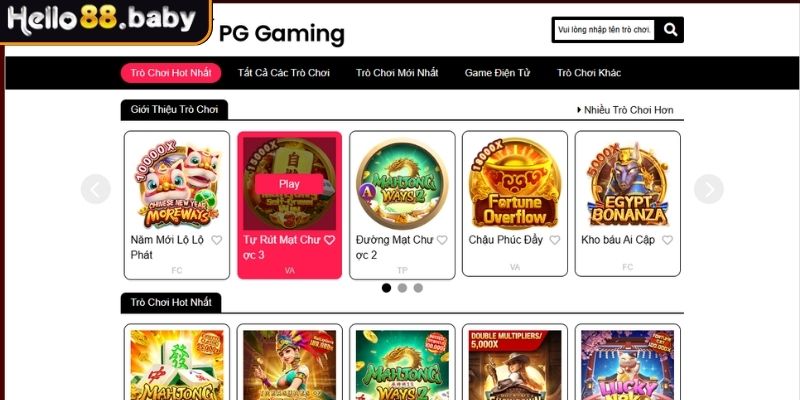 Khái quát nhà phát hành game Nổ Hũ PG

