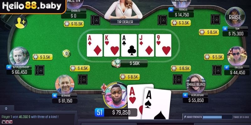 Quy luật chơi Poker HELLO88 cho thành viên mới
