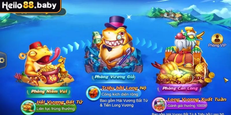 Tiền Long Đánh Cá - Game Đổi Thưởng Hấp Dẫn Tại HELLO88 1 Giới thiệu game Tiền Long Đánh Cá HELLO88